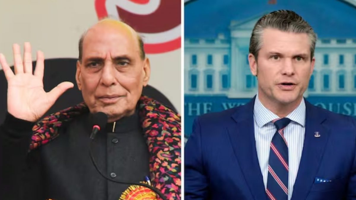 Rajnath Singh Speaks With US Defence Secretary Pete Hegseth (Source: PTI/AP) Rajnath Singh Speaks With US Defence Secretary Pete Hegseth (Source: PTI/AP)