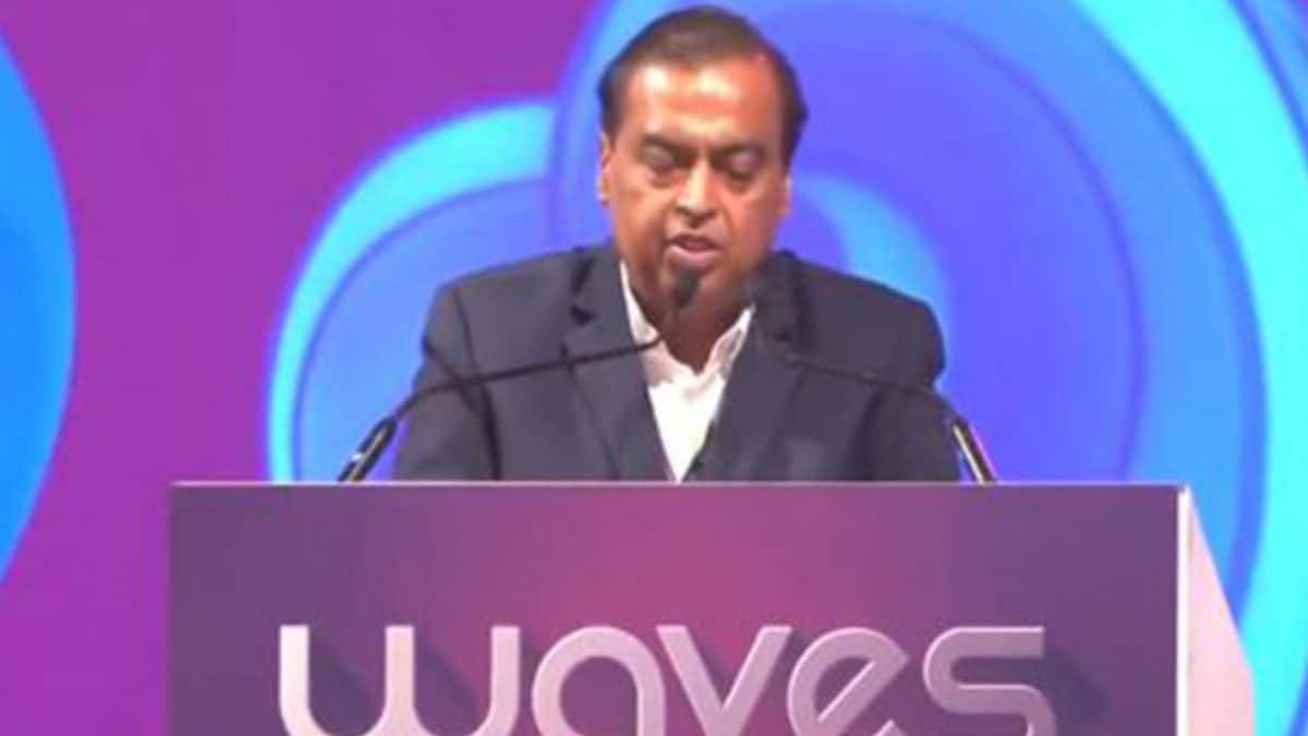'This is India's real power': Mukesh Ambani hails India's content creators | Full Speech at WAVES 2025 Summit