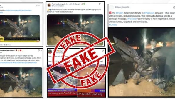 ‘Fake news, old images’: PIB fact-checks claims that Pakistan downed India’s Rafale aircraft