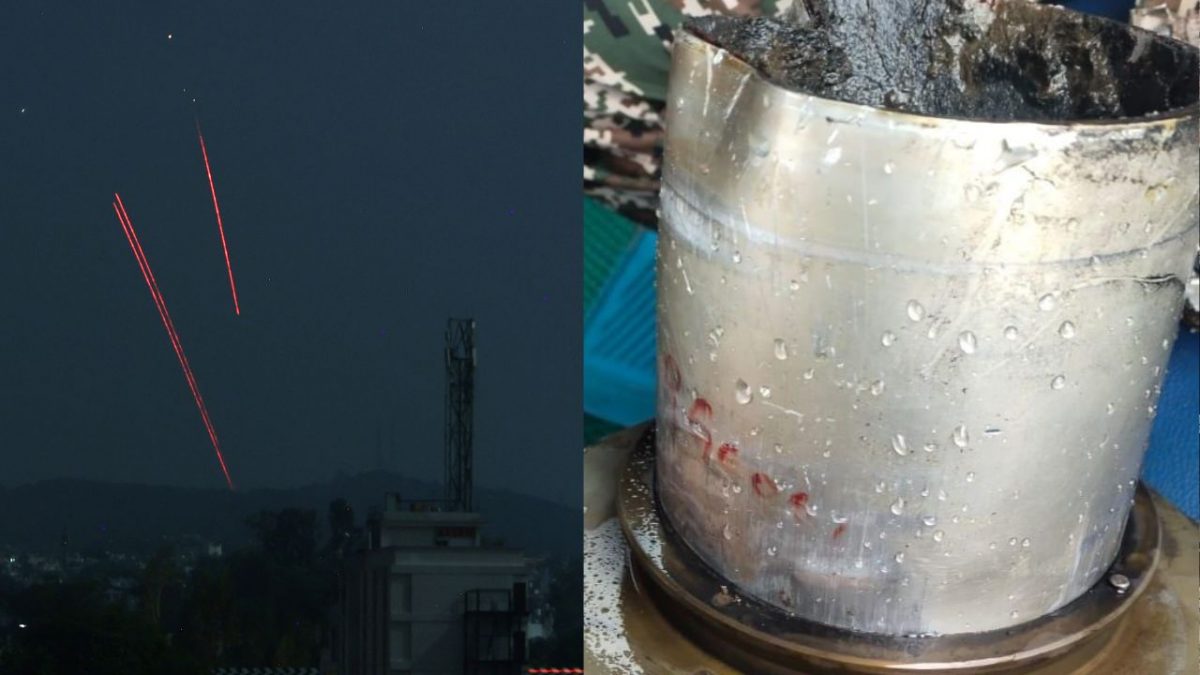 Srinagar rocked by loud explosions as missile-like object lands in Dal Lake Srinagar rocked by loud explosions as missile-like object lands in Dal Lake