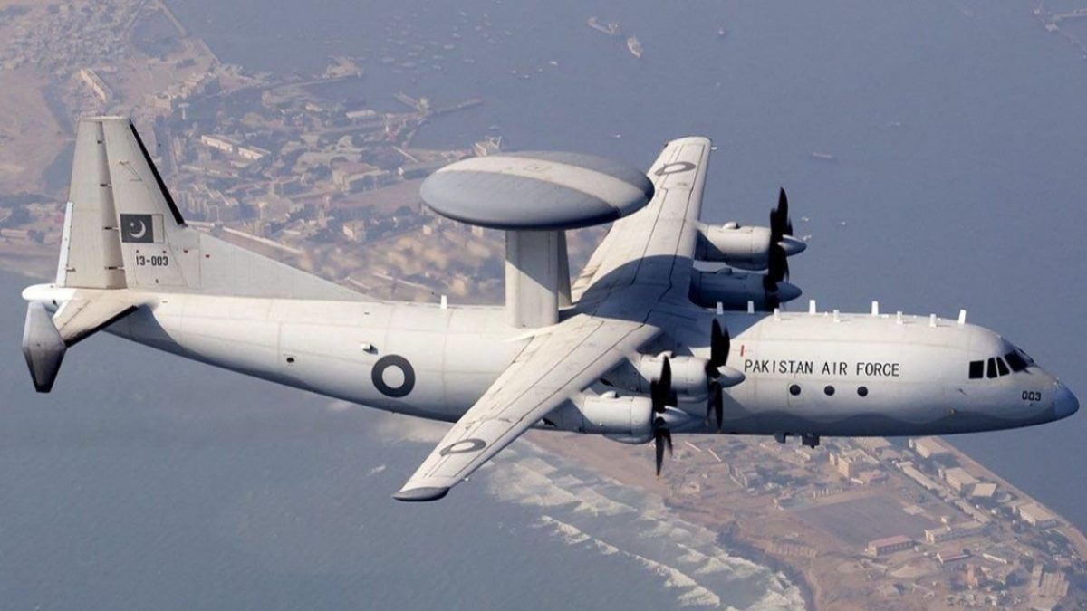 AWACS of the Pakistani Air Force. Source: X AWACS of the Pakistani Air Force. Source: X