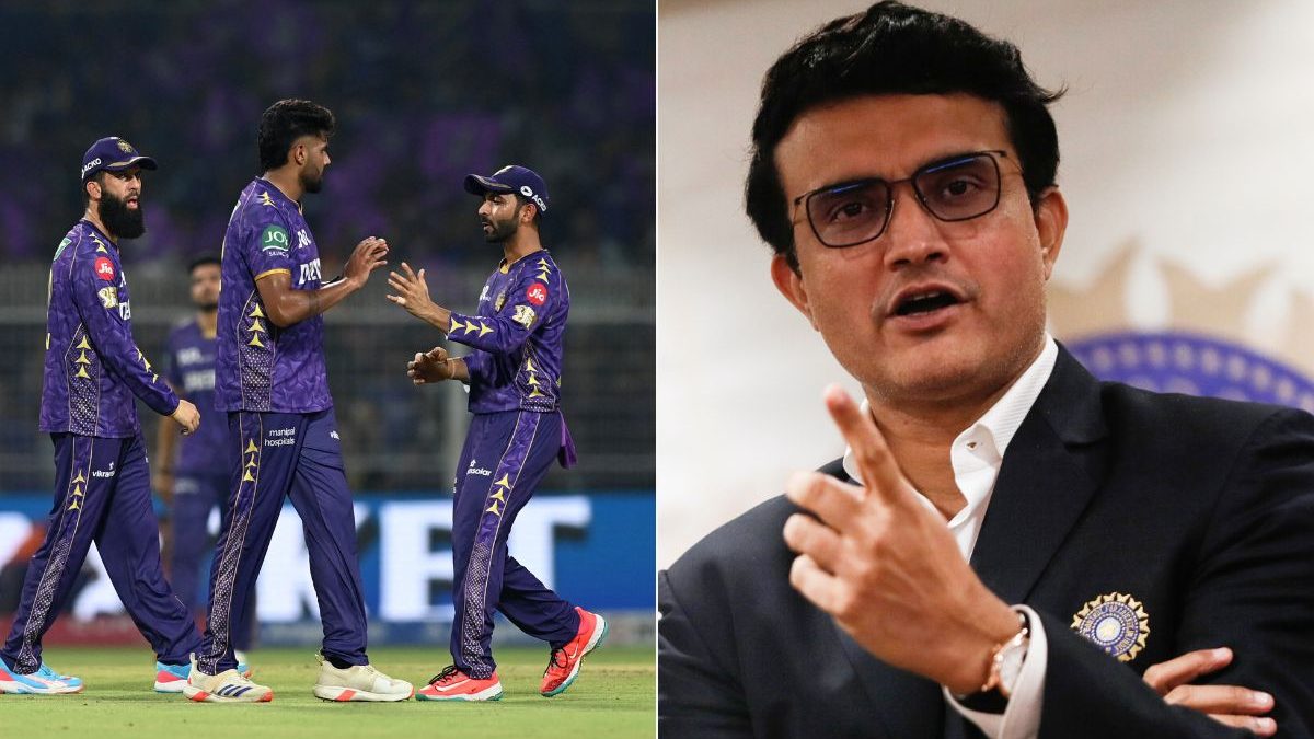 Sourav Ganguly is talking to BCCI to keep IPL 2025 final in Kolkata. Image: PTI
Sourav Ganguly is talking to BCCI to keep IPL 2025 final in Kolkata. Image: PTI