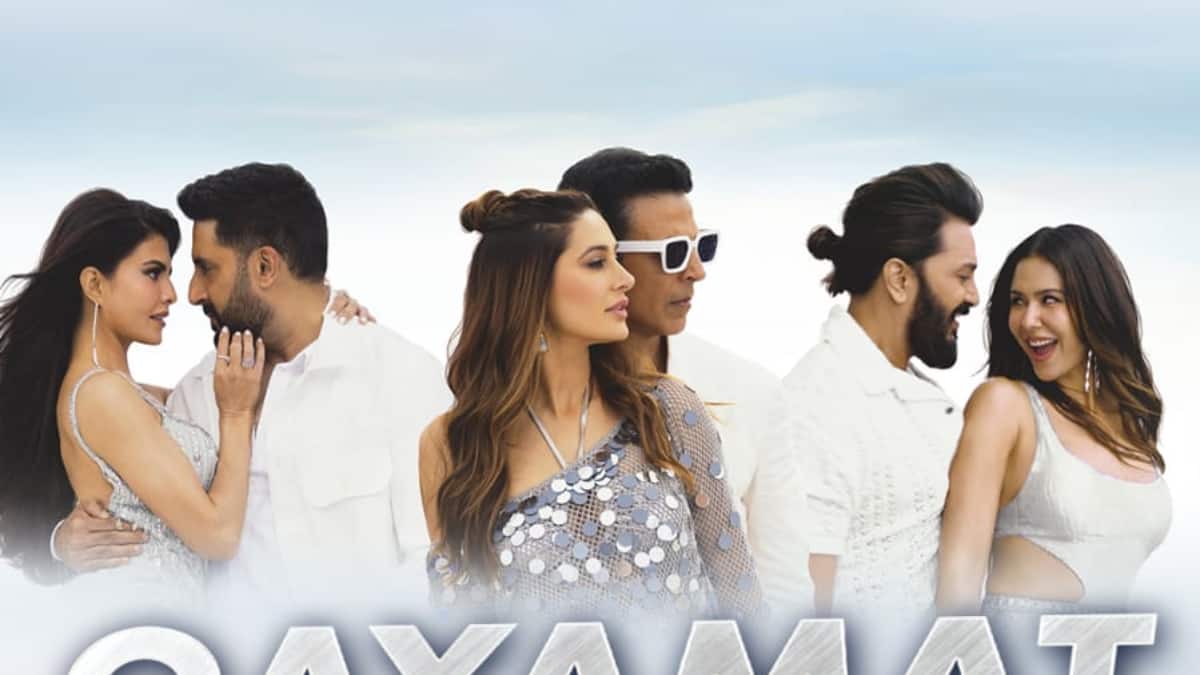 Housefull 5: Akshay Kumar, Abhishek Bachchan, Riteish Deshmukh, Nargis  Fakhri, Jacqueline Fernandez shine in new song 'Qayamat' – Firstpost