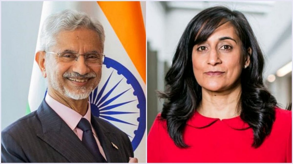 Mending strained ties, EAM Jaishankar and Canada's Anand held first talks in May this year. PTI Mending strained ties, EAM Jaishankar and Canada's Anand held first talks in May this year. PTI
