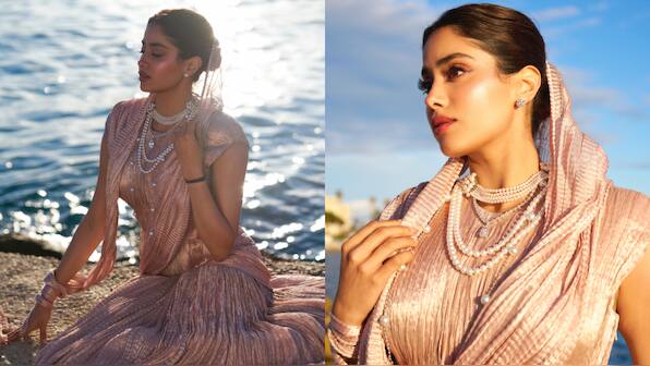 Cannes 2025: Janhvi Kapoor makes stunning debut at the festival, fans say she paid tribute to Sridevi with her outfit