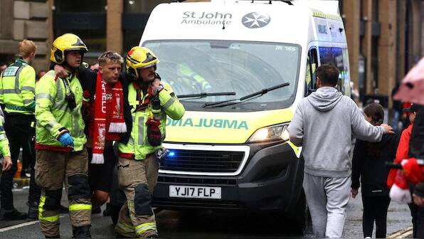 Shocking video emerges after car plows through celebrating Liverpool fans at trophy parade – WATCH