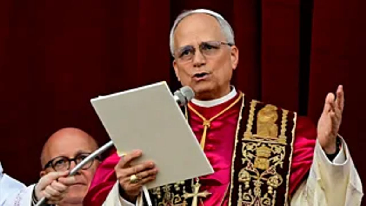 Pope Leo XIV delivers first public address from St Peter’s Basilica balcony, hours after being elected leader of the Roman Catholic Church. (Photo-BBC) Pope Leo XIV delivers first public address from St Peter’s Basilica balcony, hours after being elected leader of the Roman Catholic Church. (Photo-BBC)