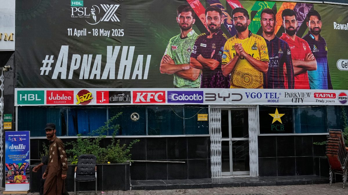 Pakistan Super League (PSL) 2025 returns on 17 May. Image: AP Pakistan Super League (PSL) 2025 returns on 17 May. Image: AP