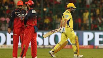 RCB beat CSK by 2 runs to go on top of the IPL 2025 points table. Image: Reuters