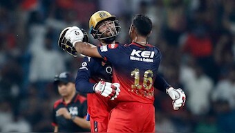 RCB finished second in the points table and reached the Qualifier, where they will play PBKS. Image: Reuters