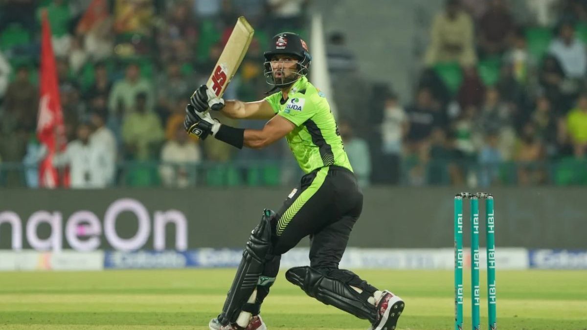 Sikandar Raza plays a shot during PSL 2025. Image: PCB Sikandar Raza plays a shot during PSL 2025. Image: PCB