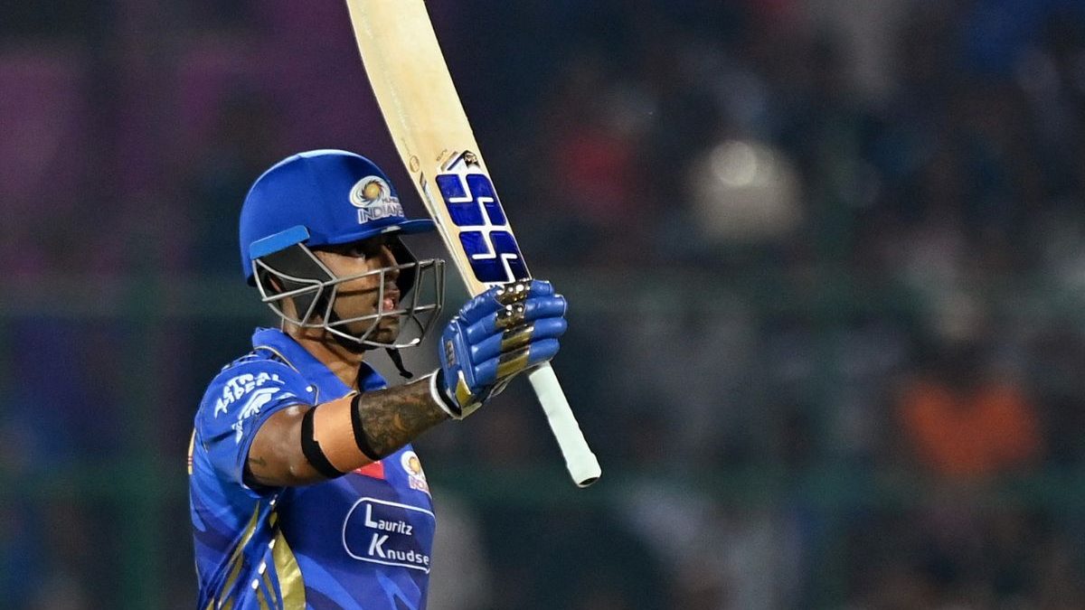 Suryakumar Yadav broke Sachin Tendulkar's record. Image: Reuters Suryakumar Yadav broke Sachin Tendulkar's record. Image: Reuters