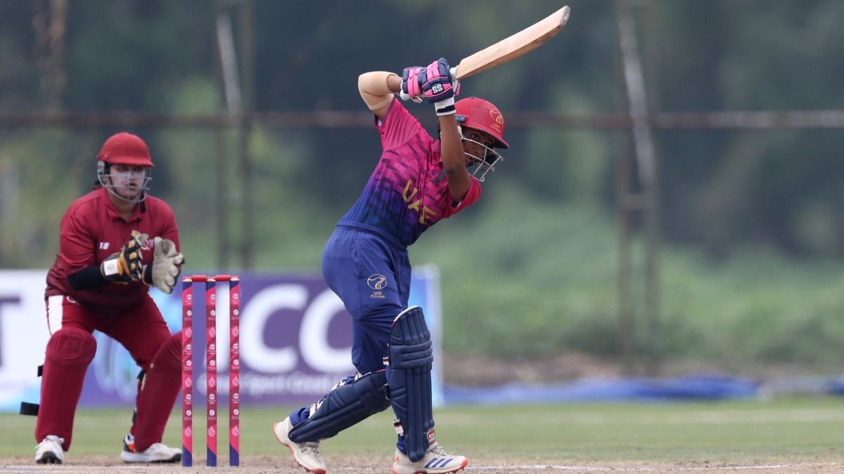 UAE Women crushed Qatar by 163 runs in their T20 World Cup qualifier game. Image: X/EmiratesCricket UAE Women crushed Qatar by 163 runs in their T20 World Cup qualifier game. Image: X/EmiratesCricket