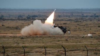 Developed by the IAF with Indian defence industries, the Samar is designed to counter low-flying threats, including unmanned aerial vehicles and drones. Representative  Image/AFP