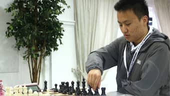 Christopher Yoo during Sardinia World Chess Festival in Italy. Image: Insta/Capablanca Chess Club