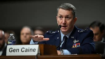 Caine is the 22nd Chairman of the Joint Chiefs of Staff. Reuters/File Photo
