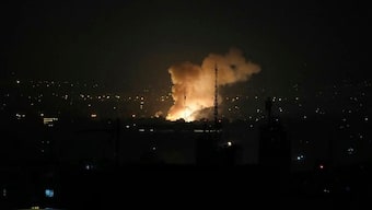 Israel targeted Iran’s energy sector and Defence Ministry offices, while Tehran responded with drones and missiles. AP
