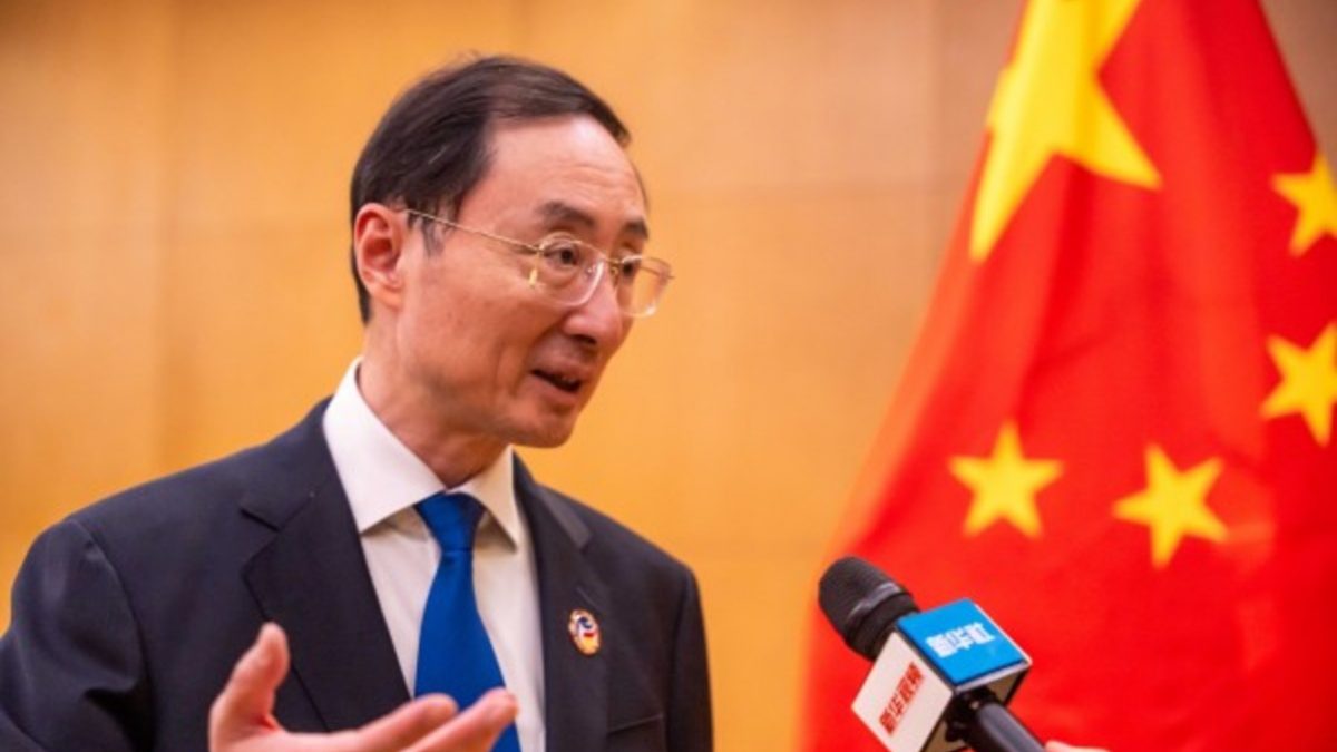 Chinese Vice Foreign Minister Sun Weidong. Image: AP Chinese Vice Foreign Minister Sun Weidong. Image: AP