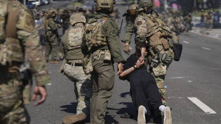 Trump deploys over 2,000 National Guards to deal with LA immigration protests Trump deploys over 2,000 National Guards to deal with LA immigration protests