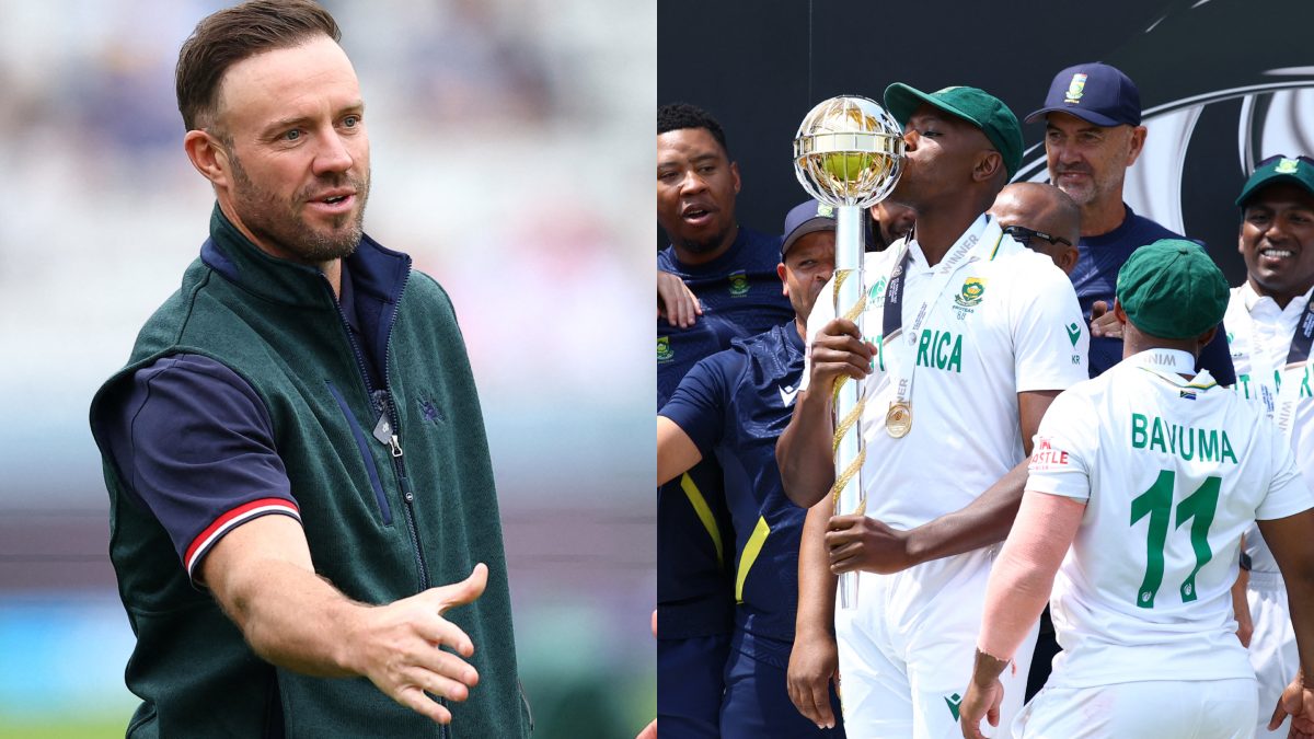 AB de Villiers calls for changes in WTC format despite South Africa's historic win at Lord's: 'Something needs to be done' AB de Villiers calls for changes in WTC format despite South Africa's historic win at Lord's: 'Something needs to be done'