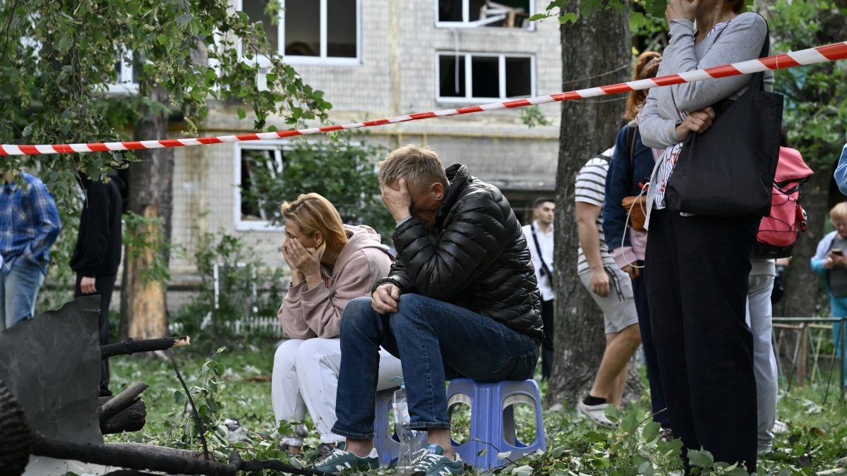 Russia conducts massive drone attack on Ukraine's Kyiv as hopes for peace hangs by a thin thread