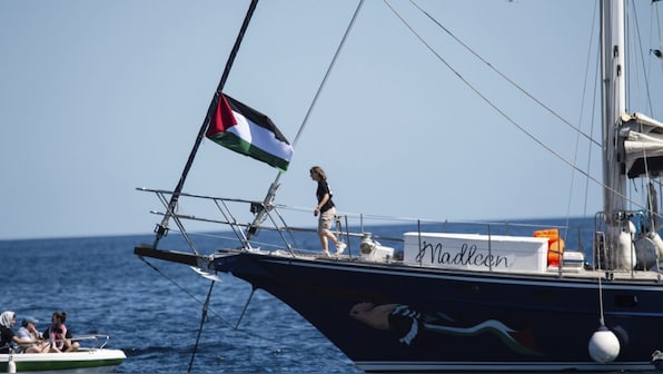 ‘You will not make it to Gaza’: Israel vows to block Gaza-bound aid boat carrying Greta Thunberg