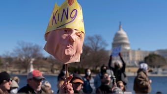 Organisers of the 'No Kings' protest expect millions of people to attend across 2,000 events. AP