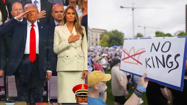 Watch | 2 sides of America, Trump holds historic military parade while 'No Kings' protests take over US