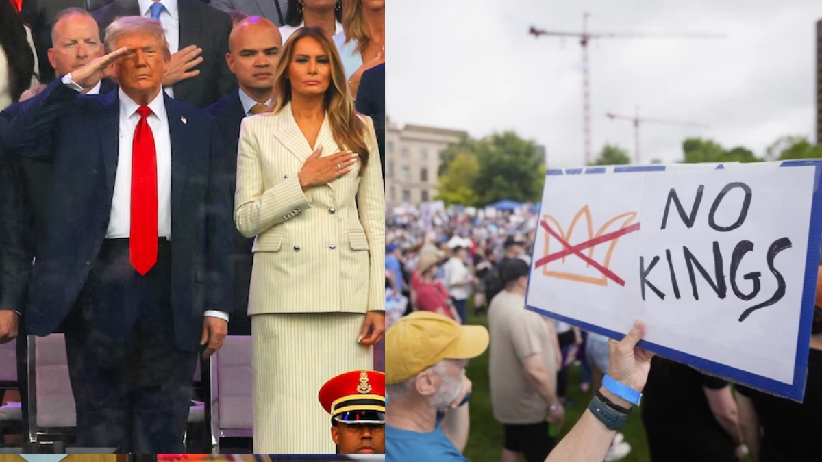 Watch | 2 sides of America, Trump holds historic military parade while 'No Kings' protests take over US Watch | 2 sides of America, Trump holds historic military parade while 'No Kings' protests take over US