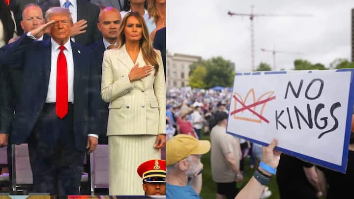 Watch | 2 sides of America, Trump holds historic military parade while 'No Kings' protests take over US Watch | 2 sides of America, Trump holds historic military parade while 'No Kings' protests take over US