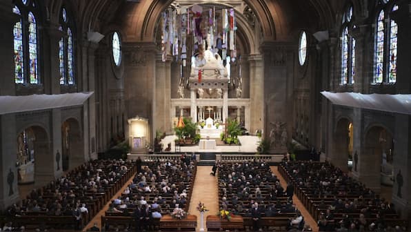 Melissa Hortman honoured at funeral attended by Biden, Harris after tragic shooting