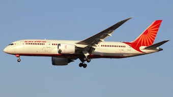 Air India Boeing 787 Dreamliner aircraft VT-ANB is pictured near Malpensa Airport in Milan, Italy, August 19, 2017. Representational Image/Reuters