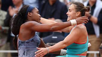 Arya Sabalenka has apologised to Coco Gauff for comments after French Open loss. Image: Reuters