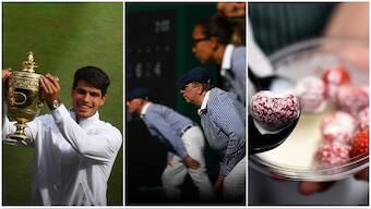 Carlos Alcaraz will be defending his title at Wimbledon, which will be without line judges for the first time this year and where the iconic strawberries and cream will become more expensive. Reuters