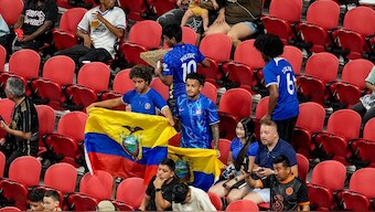 Chelsea defeated LAFC in the Club World Cup in front of a stadium with plenty of empty seats. Image: Reuters
