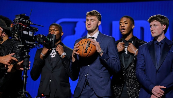 Cooper Flagg the new Maine man for the Mavericks as the No. 1 pick in the NBA draft