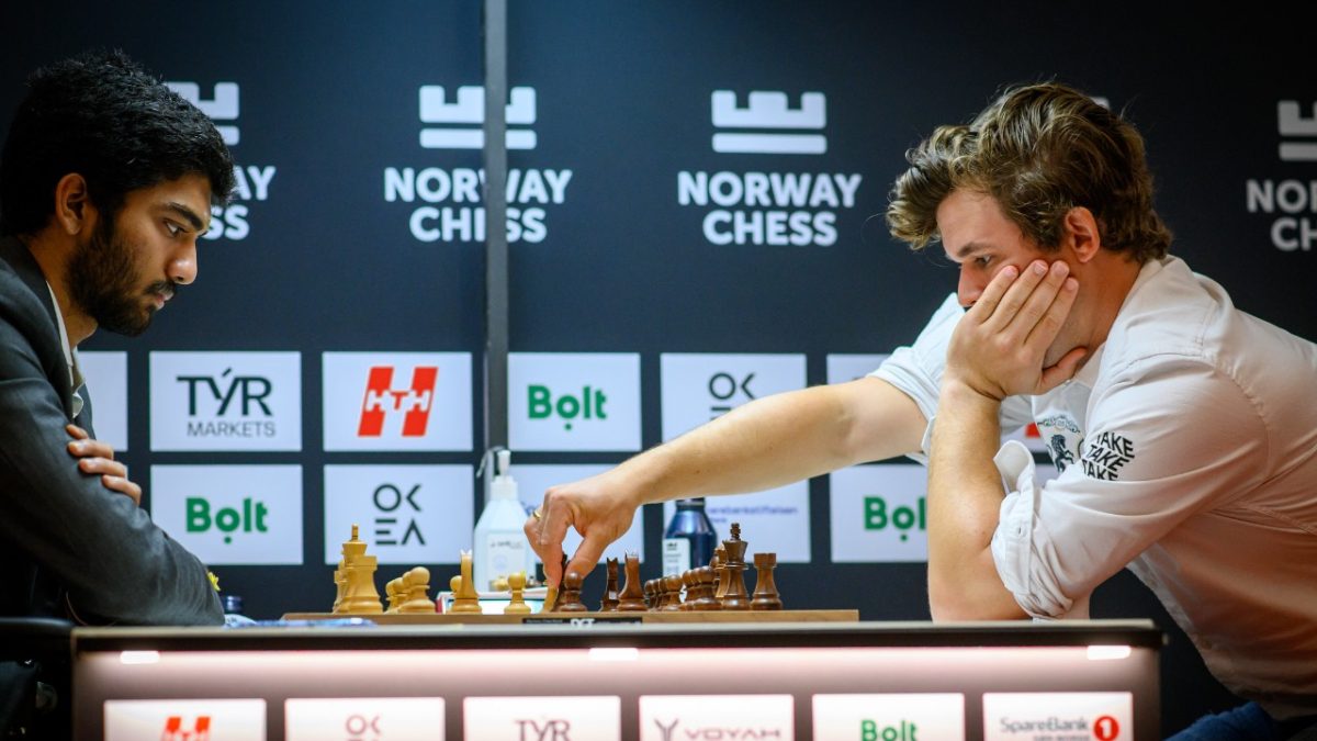 D Gukesh faces racist abuse after defeating Magnus Carlsen at Norway Chess; organisers condemn 'hateful' remarks D Gukesh faces racist abuse after defeating Magnus Carlsen at Norway Chess; organisers condemn 'hateful' remarks