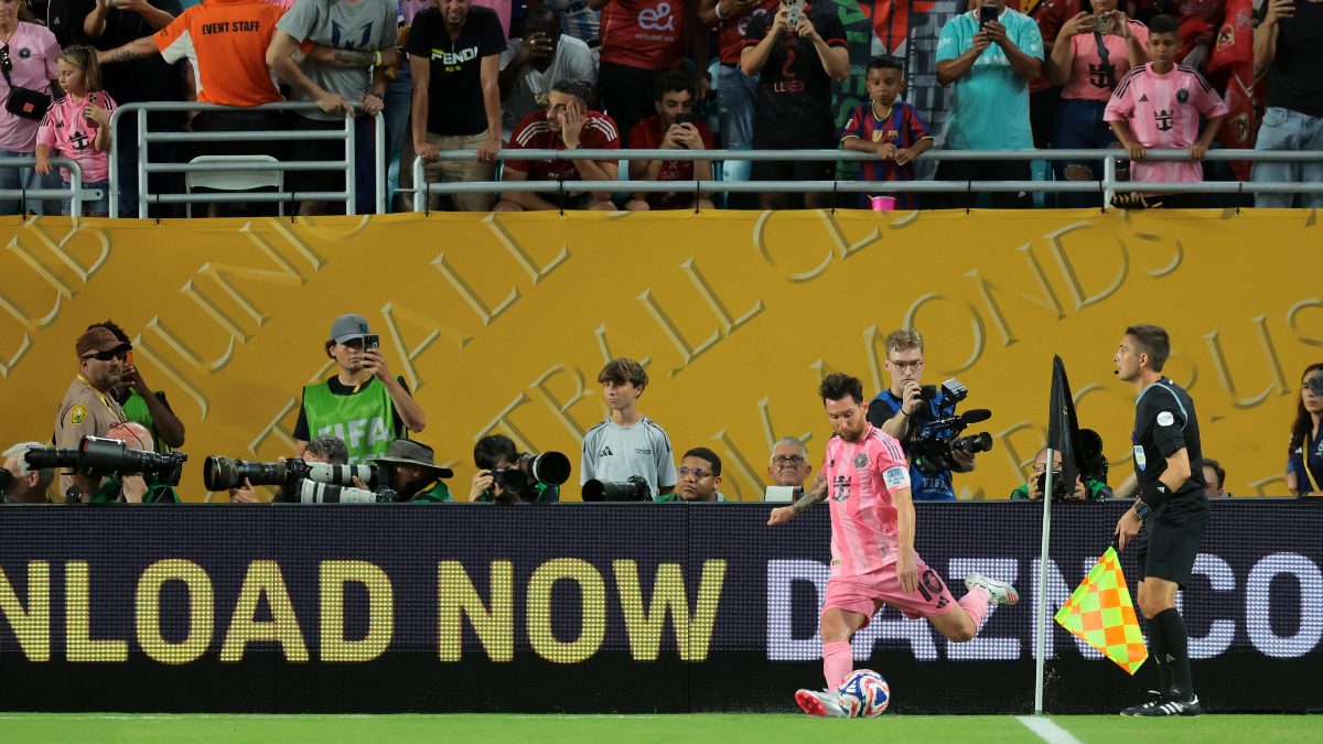 Lionel Messi had a subdued match as Al Ahly held Inter Miami to a goalless draw. Image: Reuters
Lionel Messi had a subdued match as Al Ahly held Inter Miami to a goalless draw. Image: Reuters