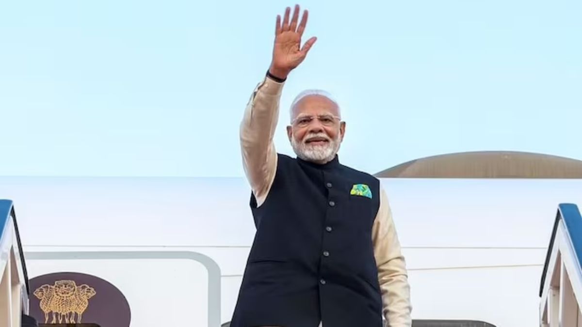 Prime Minister Narendra Modi embarks on a 5-day tour to Cyprus, Canada and Croatia. PTI Prime Minister Narendra Modi embarks on a 5-day tour to Cyprus, Canada and Croatia. PTI