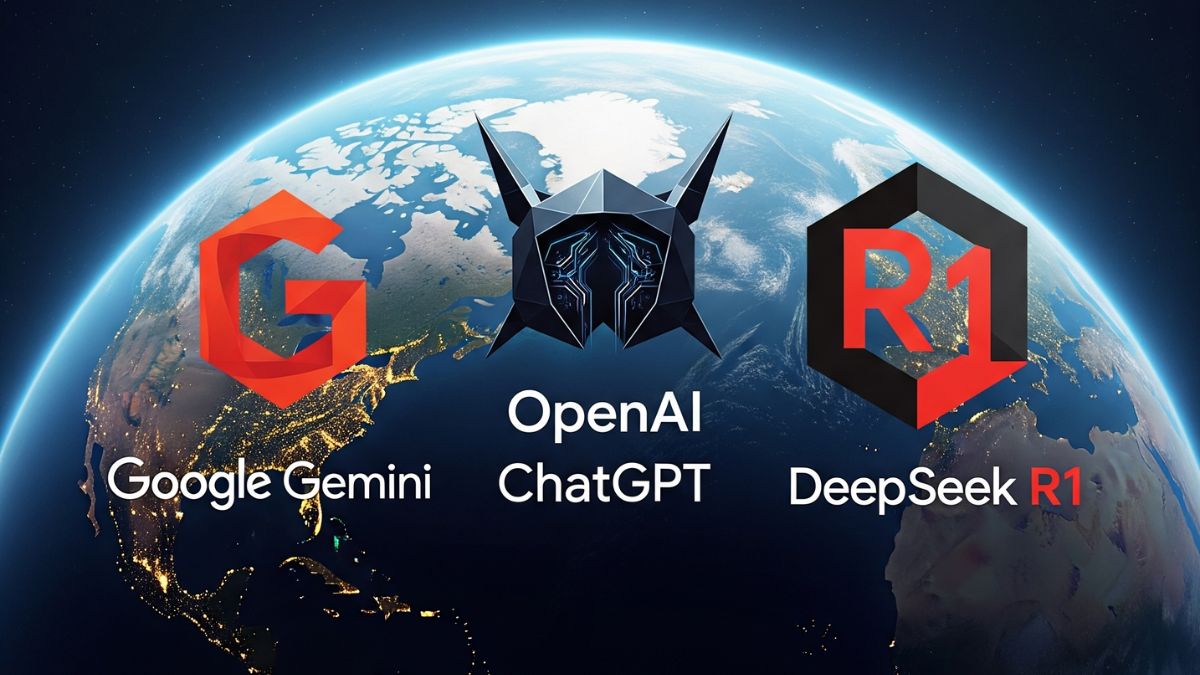 An artificially intelligence (AI)-generated photograph shows various AI models that competed in the simulation for global domination. An artificially intelligence (AI)-generated photograph shows various AI models that competed in the simulation for global domination.