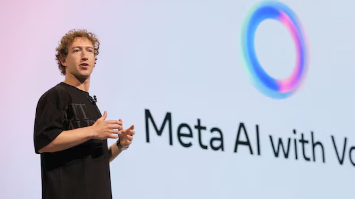 Meta CEO Mark Zuckerberg presents Meta AI with Voice, as he makes a keynote speech during the Meta Connect annual event, at the company's headquarters in Menlo Park, California, US, on September 25, 2024. (Photo: Reuters) Meta CEO Mark Zuckerberg presents Meta AI with Voice, as he makes a keynote speech during the Meta Connect annual event, at the company's headquarters in Menlo Park, California, US, on September 25, 2024. (Photo: Reuters)