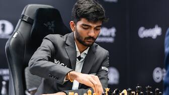 After taking part in Weissenhaus and Paris Grand Slams, D Gukesh will miss Freestyle Chess Las Vegas event. Image: FIDE on X
