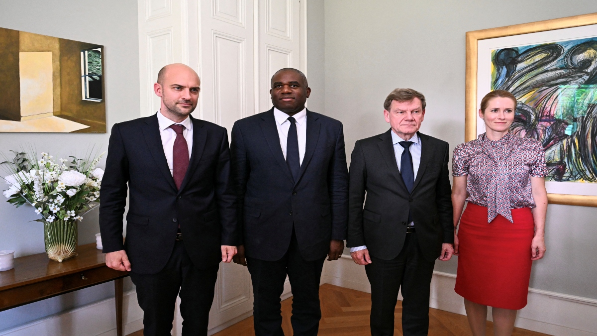 France's Minister for Europe and Foreign Affairs Jean-Noel Barrot, Britain's Foreign Secretary David Lammy, Germany's Foreign Minister Johann Wadephul and European Union High Representative for Foreign Affairs and Security Policy, Kaja Kallas, pose for photographs in the offices of the honorary Consul of the Federal Republic of Germany in Geneva, Switzerland, on Friday. Reuters France's Minister for Europe and Foreign Affairs Jean-Noel Barrot, Britain's Foreign Secretary David Lammy, Germany's Foreign Minister Johann Wadephul and European Union High Representative for Foreign Affairs and Security Policy, Kaja Kallas, pose for photographs in the offices of the honorary Consul of the Federal Republic of Germany in Geneva, Switzerland, on Friday. Reuters