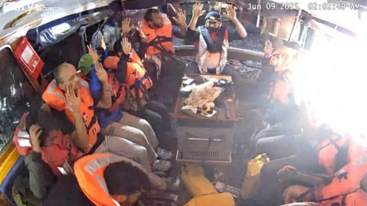 Israeli military boards Gaza-bound aid ship carrying Greta Thunberg, diverts it to Israel Israeli military boards Gaza-bound aid ship carrying Greta Thunberg, diverts it to Israel