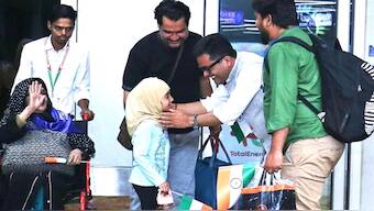 Minister of State for External Affairs Pabitra Margherita welcomed the group of 285 Indian nationals who arrived in New Delhi last night on a special flight from Mashhad. X - @PmargheritaBJP