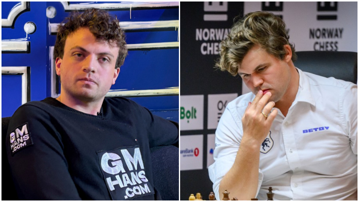 Hans Niemann targets Magnus Carlsen after world No 1 loses to D Gukesh at Norway Chess Hans Niemann targets Magnus Carlsen after world No 1 loses to D Gukesh at Norway Chess