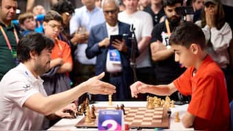 World No.2 Hikaru Nakamura losing to a 13-year-old chess player led to some surprising reactions. Image: FIDE on X 
