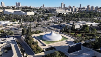 A drone view of Jerusalem with the Knesset, the Israeli parliament and the Israel Museum, in Jerusalem February 4, 2025. Reuters  File