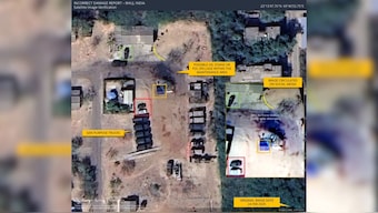 Claims by Pakistan-based social media handles of the damage caused to Indian military infrastructure have been thoroughly debunked. Image:X.com/@detresfa_