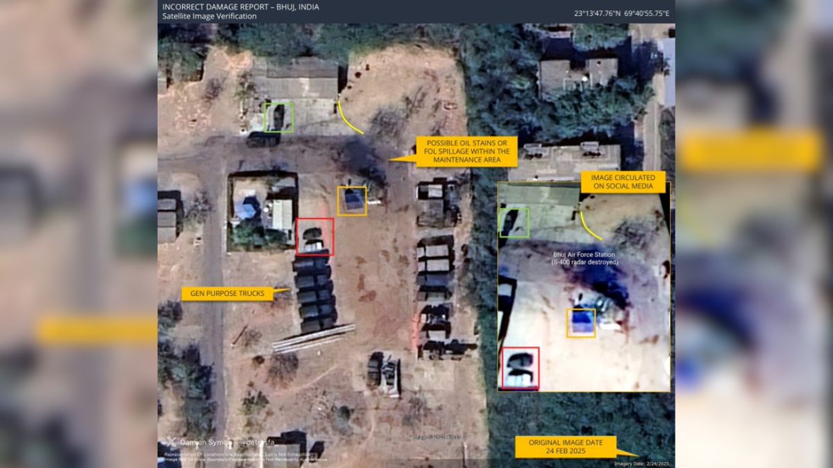 Pakistan's fantasies of hitting Indian air bases exposed by satellite image analyst Pakistan's fantasies of hitting Indian air bases exposed by satellite image analyst